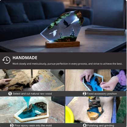Night Dragon™ – 3D LED Resin Lamp