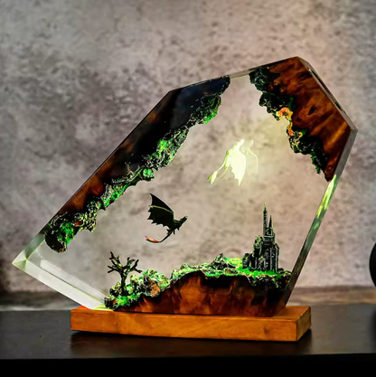 Night Dragon™ – 3D LED Resin Lamp