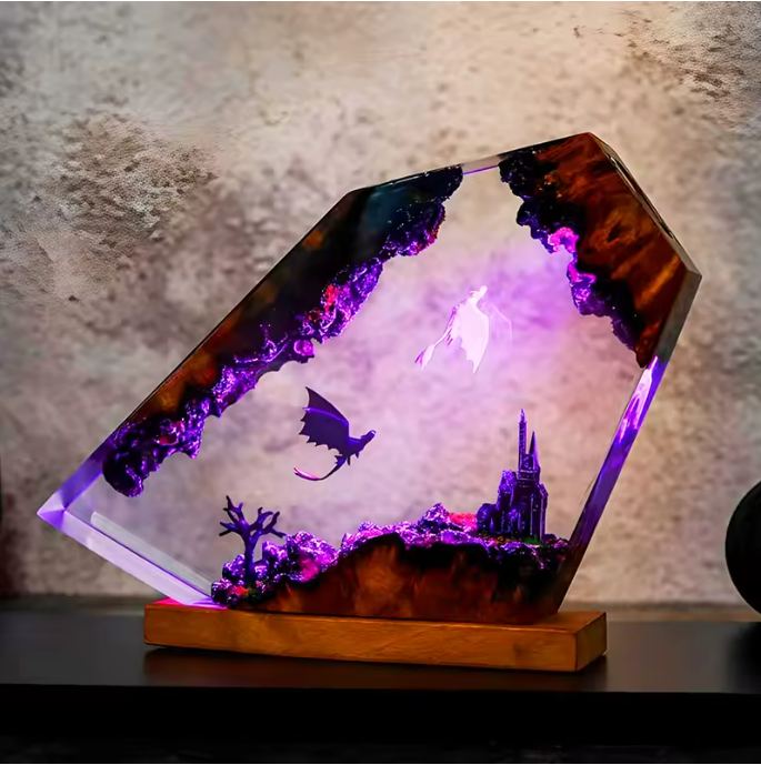 Night Dragon™ – 3D LED Resin Lamp
