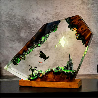 Night Dragon™ – 3D LED Resin Lamp