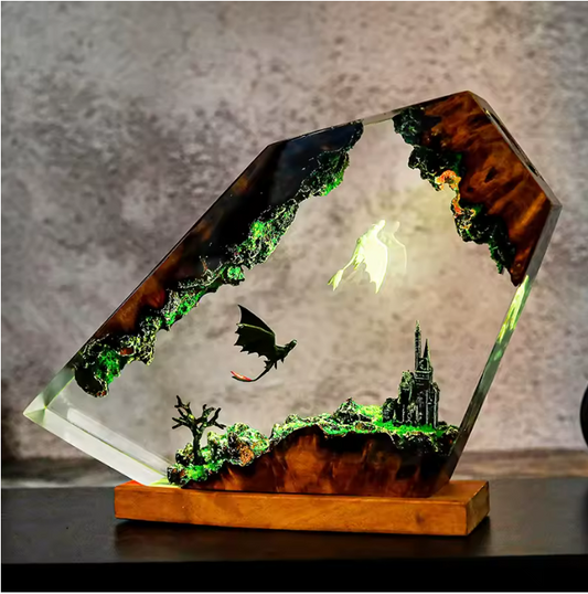 Night Dragon™ – 3D LED Resin Lamp